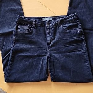 NWOT Wit & Wisdom size 10 jeans. Dark wash. Straight leg